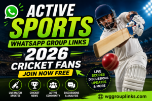 Active Sports WhatsApp Group Links 2026