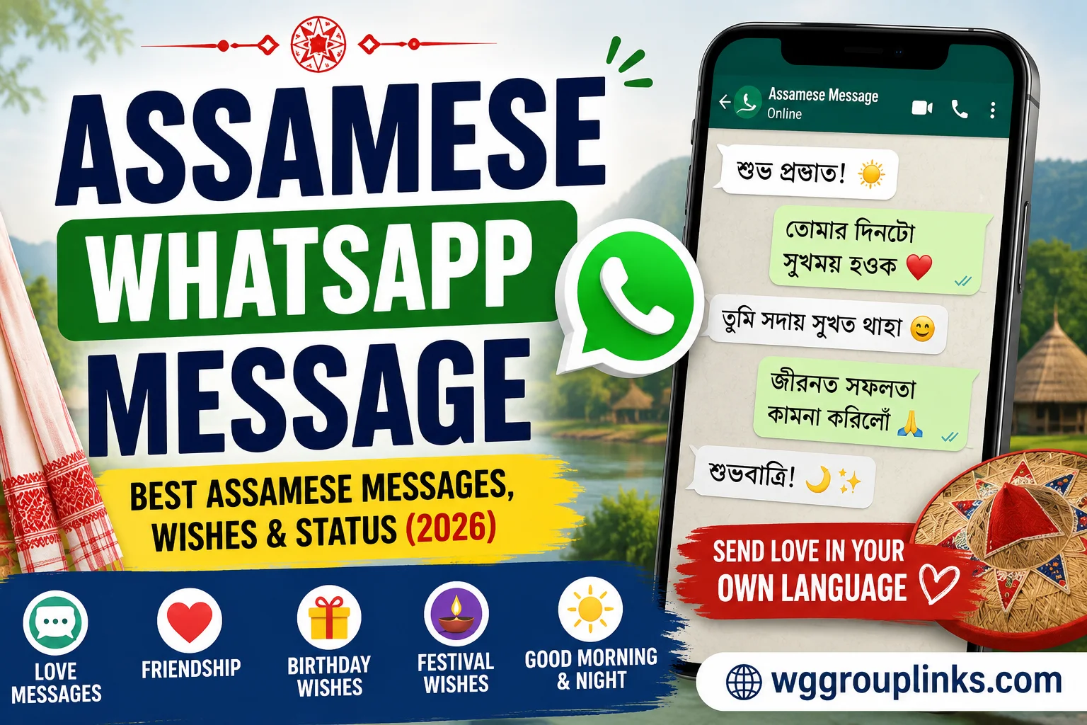 Assamese WhatsApp Message