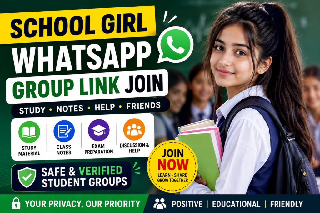 school girl whatsapp group link join