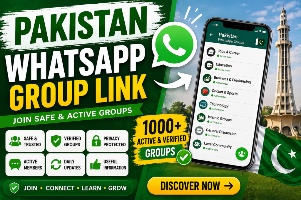 pakistan whatsapp group link
