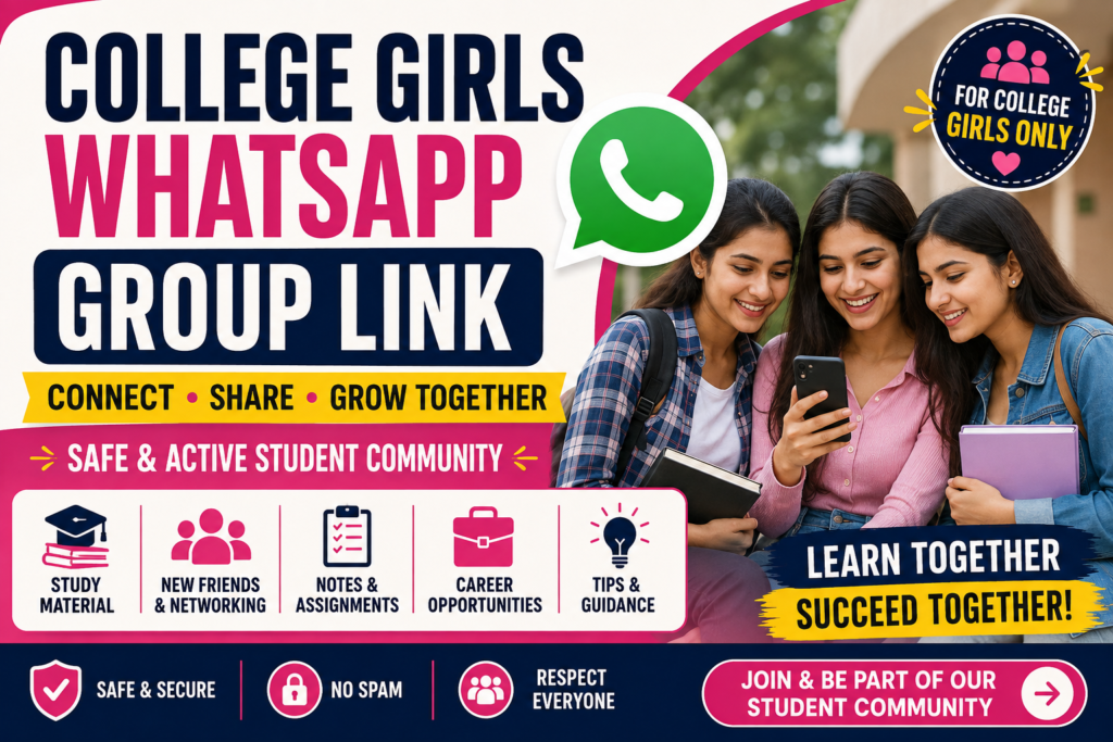 college girls whatsapp group link​