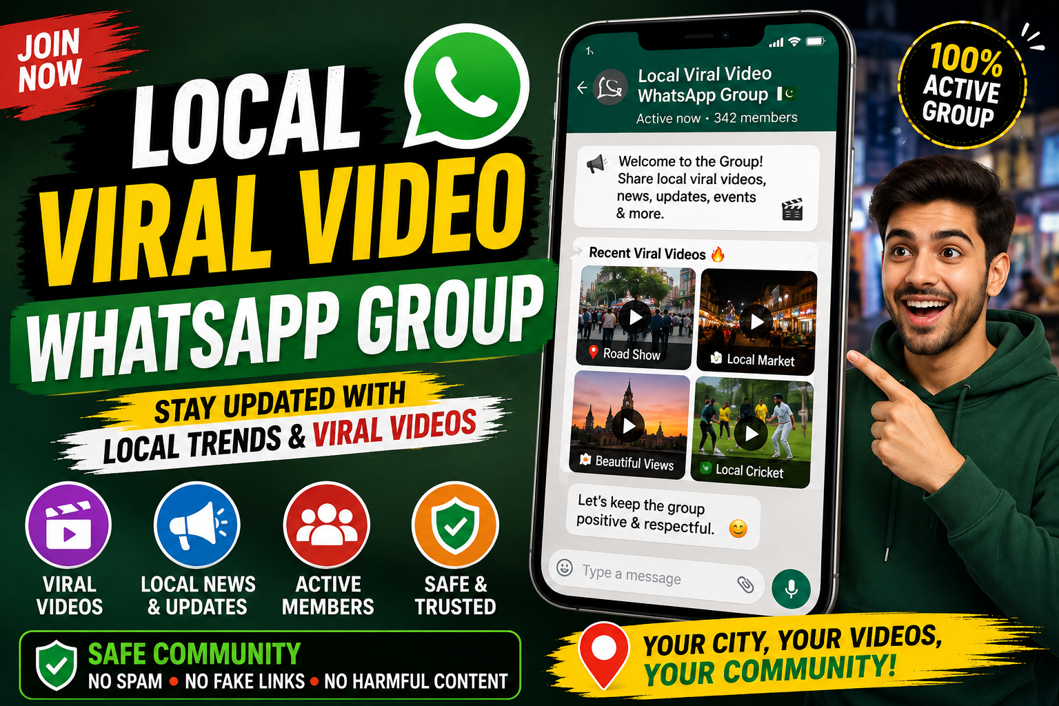 local viral video whatsapp group