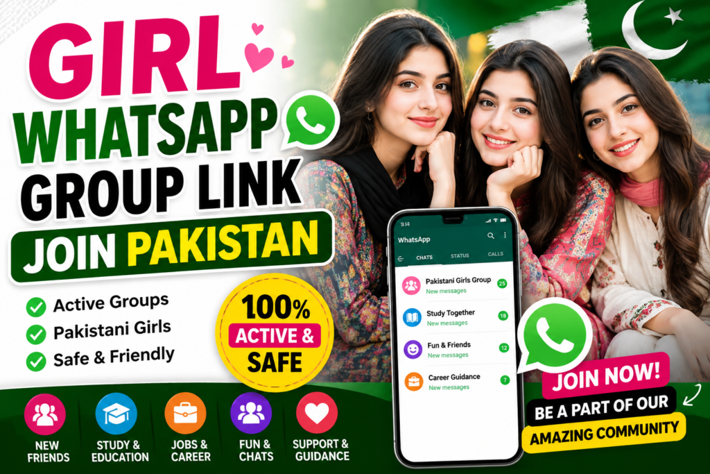 Girl WhatsApp Group Link Join Pakistan 2026